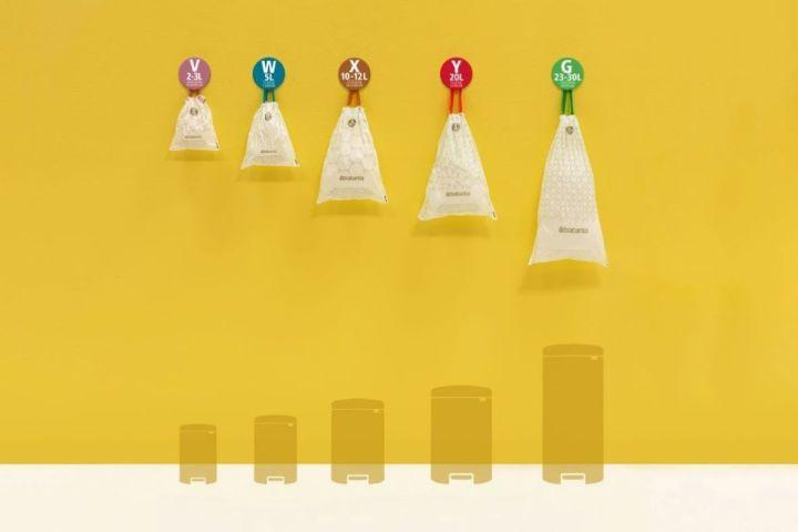 Image du produit Brabantia Sacs PerfectFit (40 x, 2 l)
