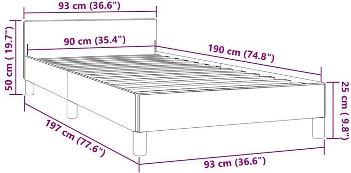 Immagine prodotto VidaXL Tiffi (90 x 190 cm)