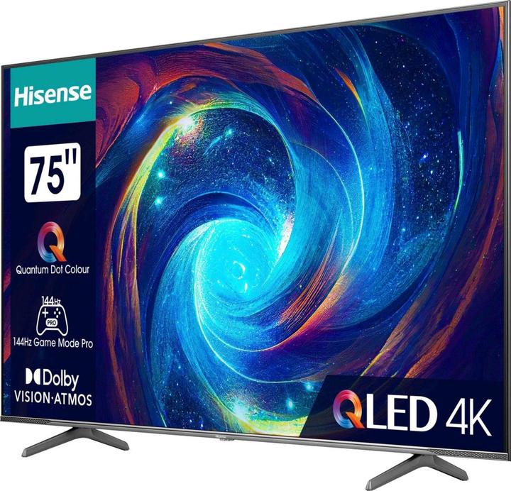Image du produit Hisense TV 75E77KQ/Pro sw Téléviseur QLED (74.41", QLED, 4K)