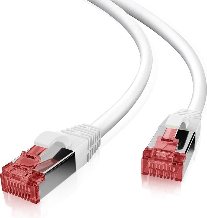 Actual product image Helos Herweck patch cable (S/FTP, CAT6, 10 m)