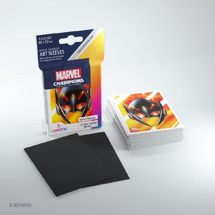 Actual product image Gamegenic GGS15005ML - Marvel Champions Art Cases - Wasp (50 Cases)