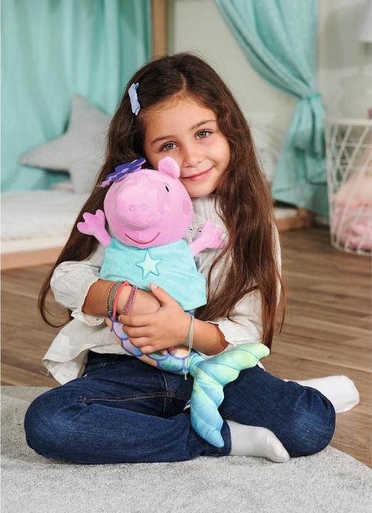 Image du produit Simba Peppa Pig Sirène en peluche Peppa (30 cm)