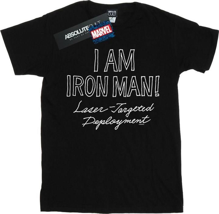 Immagine prodotto I Am Iron Man Maglietta Uomo (4XL)
