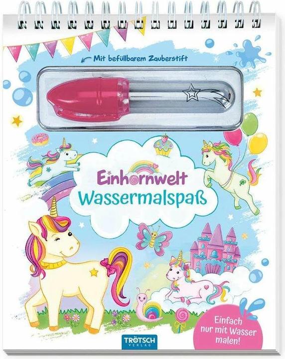 Immagine prodotto Divertimento all'acqua con il pennarello magico Mondo Unicorno