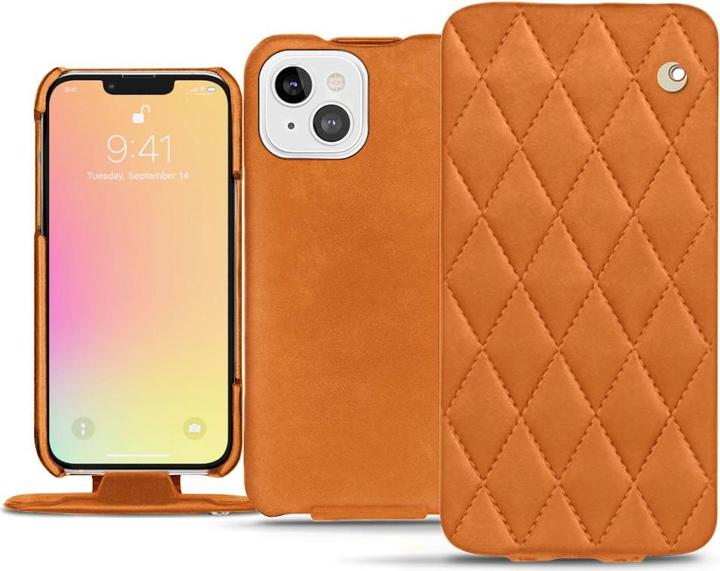 Actual product image Noreve Leather cover vertical (Apple iPhone 13)