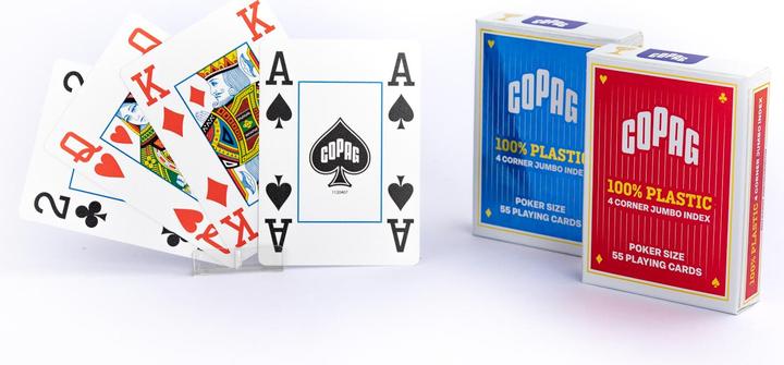 Image du produit Copag Deck de cartes de poker (Allemand, Français, Italien, Anglais)
