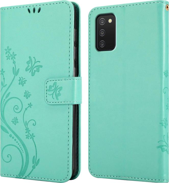 Actual product image Cadorabo Flower Book cover (Samsung Galaxy A03s)