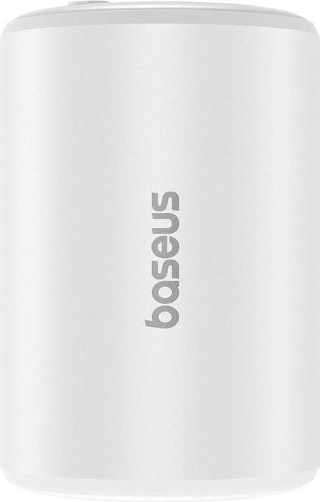 Immagine prodotto Baseus Pompa ad aria portatile PocketGo serie Pro, bianco stellare (Display integrato, Microfono incorporato, Accumulatore di carica elettrica)