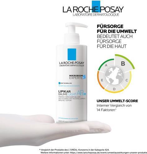 Produktbild La Roche Posay Lipikar Baume AP+M Light (Körperlotion, 400 ml)