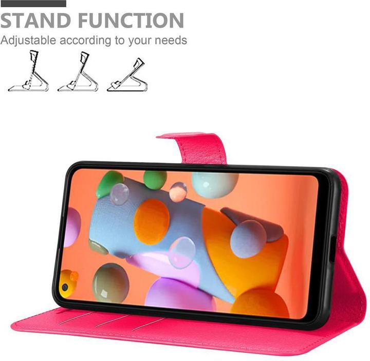 Actual product image Cadorabo Book with stand function cover (Samsung Galaxy A11)