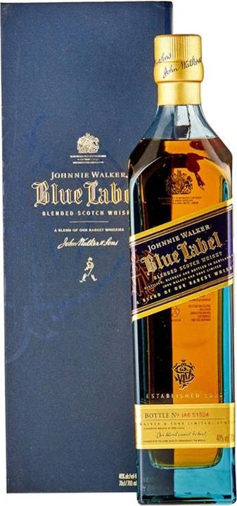 Immagine prodotto Johnnie Walker Etichetta blu (Whisky scozzese, Miscelato Whisky, 1 x 70 cl)