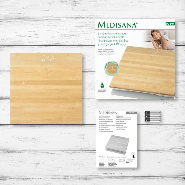 Actual product image Medisana PS440 Bamboo (180 kg)