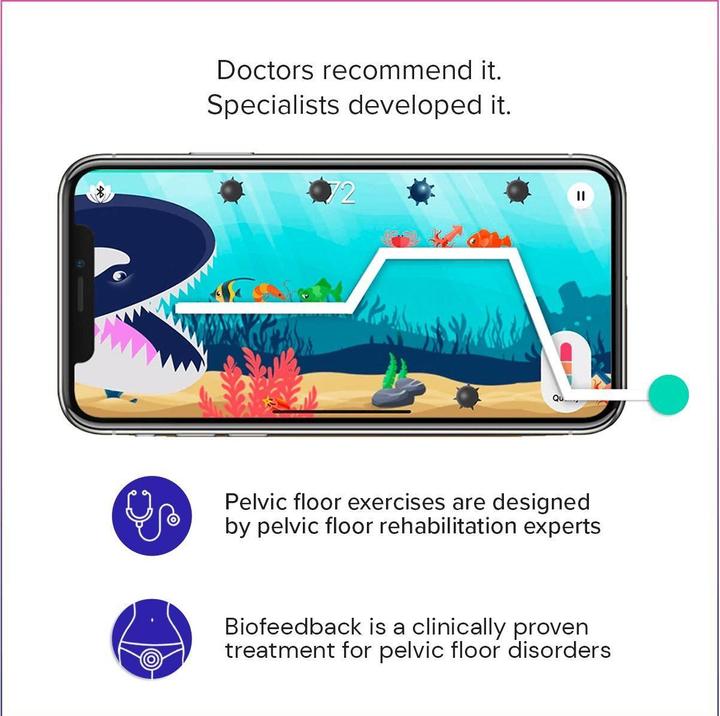 Image du produit Perifit Care+ Sonde périnéale en réseau (80 G)