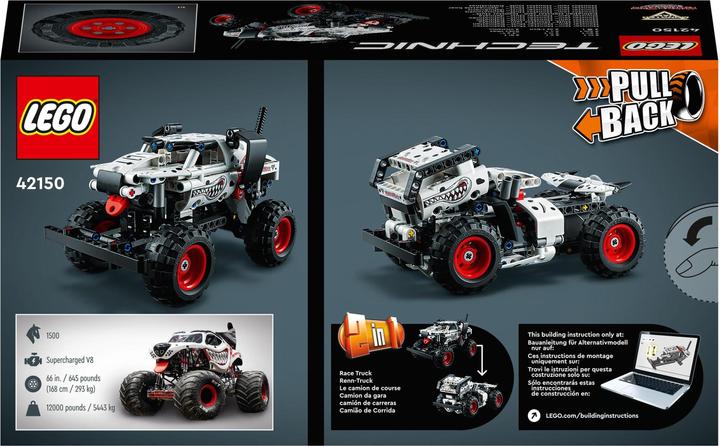 Immagine prodotto LEGO Monster Jam Monster Mutt Dalmata (42150, LEGO Technic)