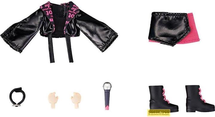 Good Smile Company Original Character Accessories for Nendoroid Doll Figures Outfit Set: Idol Outfit - Girl (Rose Red)