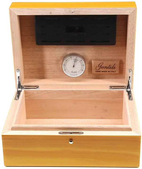 Gentili Humidor Yellow 10 Cigars