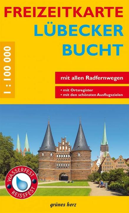 Actual product image Leisure map of the Bay of Lübeck