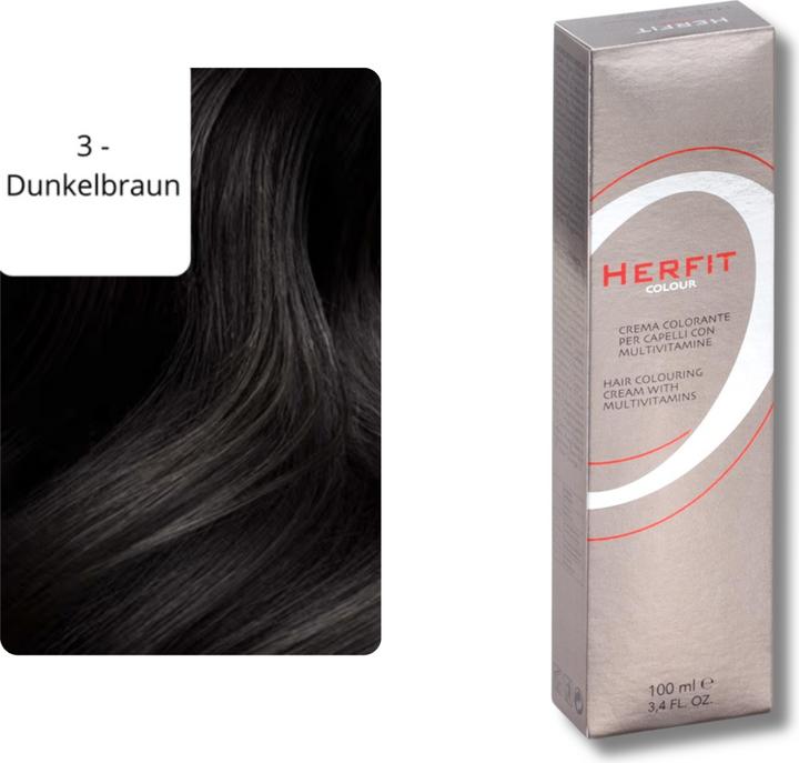 Produktbild XanitaliaPro Haarfarbe Mit Vitaminen (3 - Dunkelbraun)
