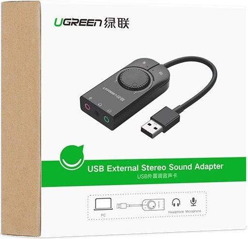 Image du produit Ugreen Adaptateur de son externe USB (USB)