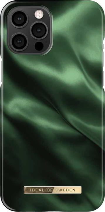 Actual product image iDeal Of Sweden Designer Hard Cover Emerald Satin (Apple iPhone 13 Pro Max)