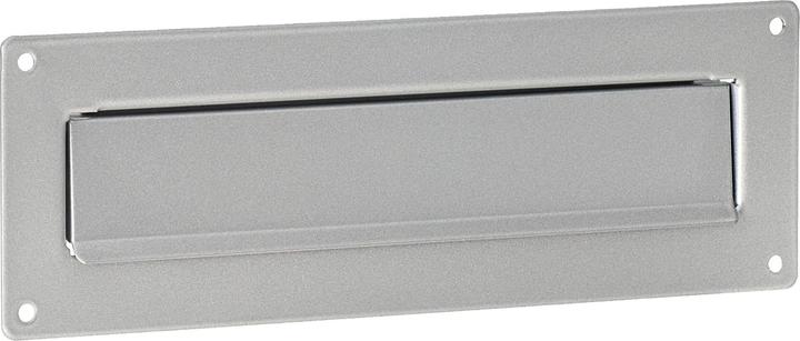 Burg Wächter 32480 PORTA 796 SI Einwurfblende Aluminium, Stahlblech Silber