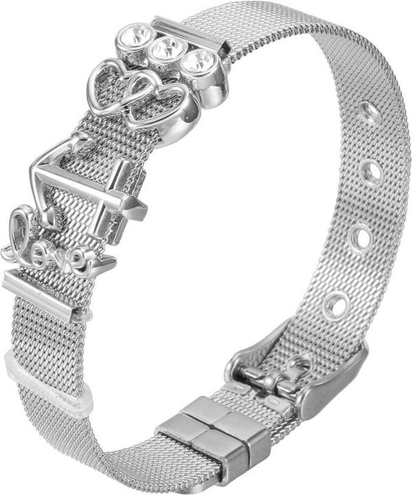 Heideman Mesh Armband poliert (100% Edelstahl)