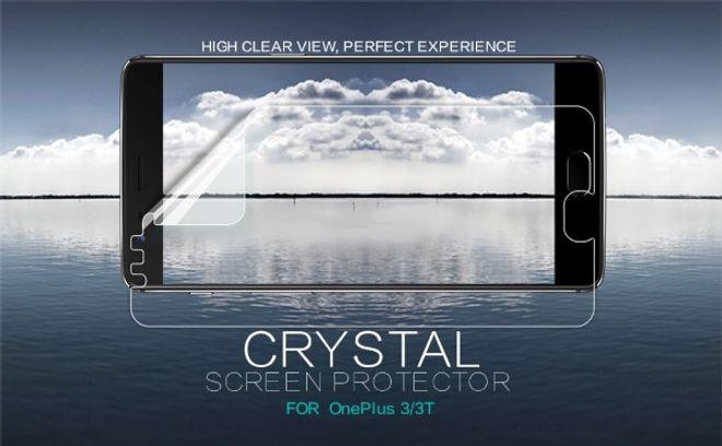Actual product image Nillkin Super Clear (1 Piece, OnePlus 3T, OnePlus 3)