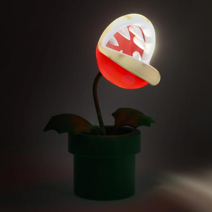 Immagine prodotto Paladone Products Lampada da comodino Super Mario Mini Pianta Piranha
