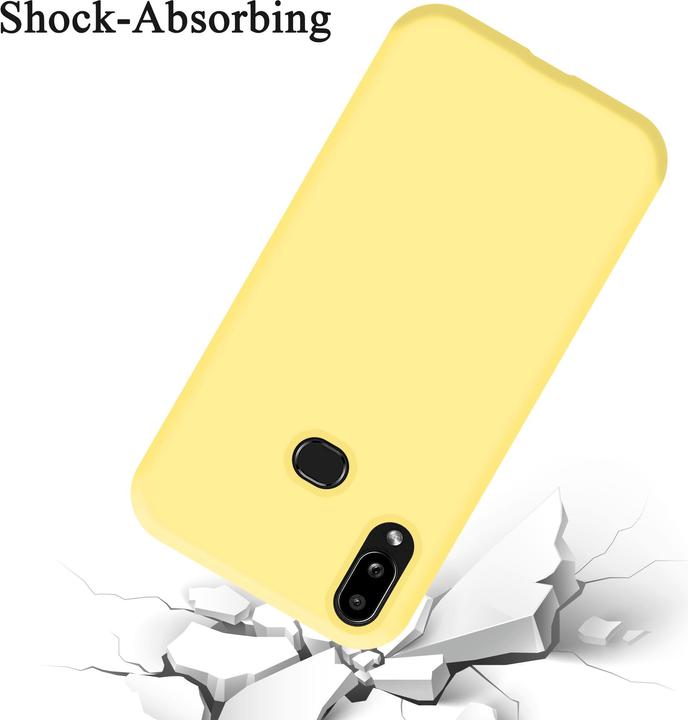 Actual product image Cadorabo TPU Liquid Silicone Case Cover (Samsung Galaxy A10s, Samsung Galaxy M01s)