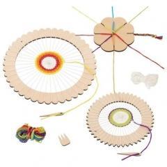 Immagine prodotto Goki Set di artigianato Telaio rotondo per tessere e fiore per annodare