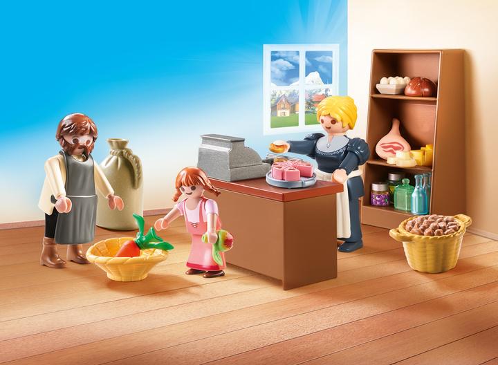 Immagine prodotto Playmobil Negozio di paese della famiglia Keller (70257, Playmobil Heidi)