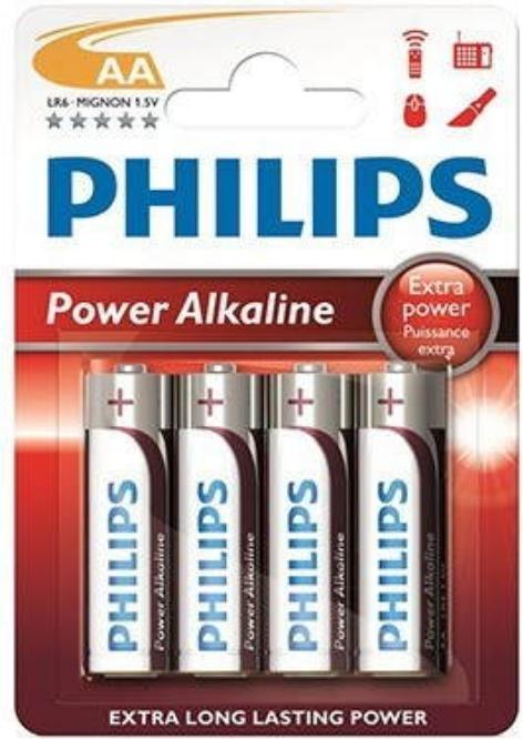 Actual product image Philips Power Alkaline (4 pcs., AA)