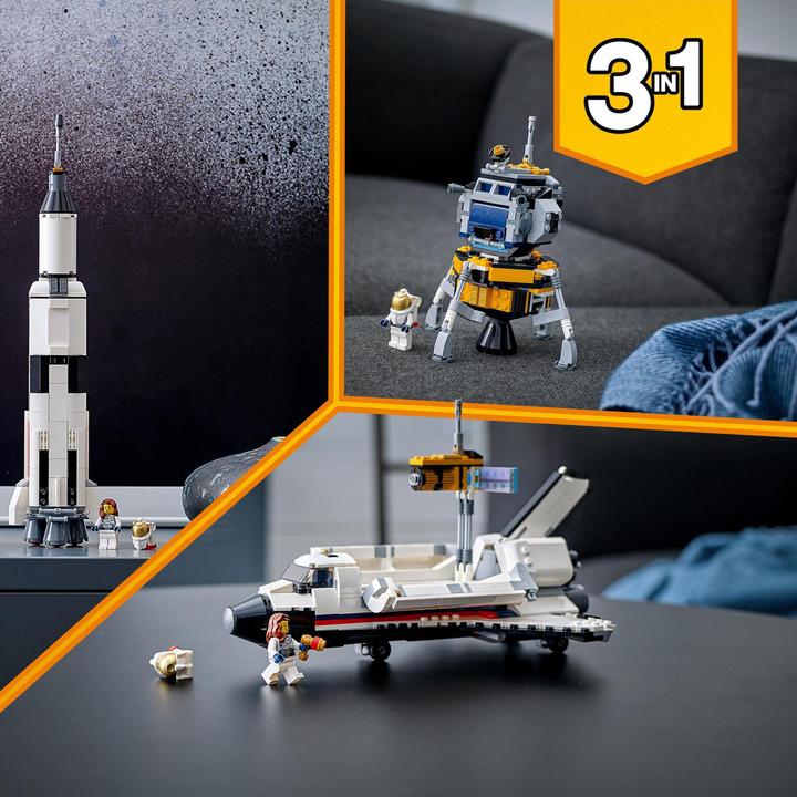 Immagine prodotto LEGO Avventura con lo Space Shuttle (31117, LEGO Creator 3-in-1)