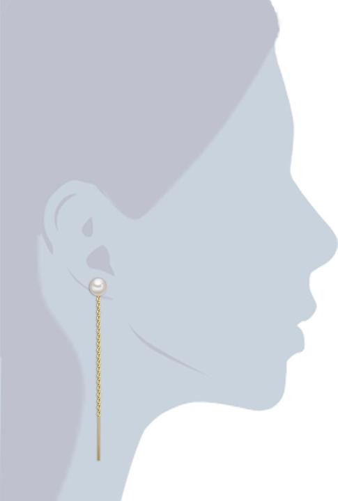 Immagine prodotto Valero Pearls Perle d'acqua dolce d'argento da donna coltivate in oro giallo - 24445 (Argento)