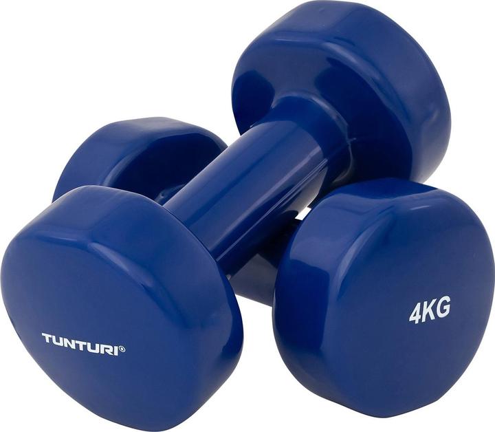 Image du produit Tunturi Vinyl Kurzhanteln (2 x 4 kg)