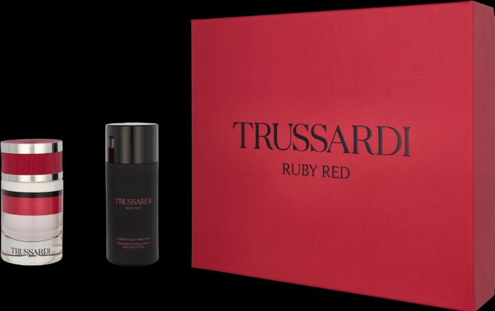 Produktbild Trussardi Ruby Red EDP 60ml Body Lotion 125ml Gift Set 185ml (Eau de Parfum, 185 ml)