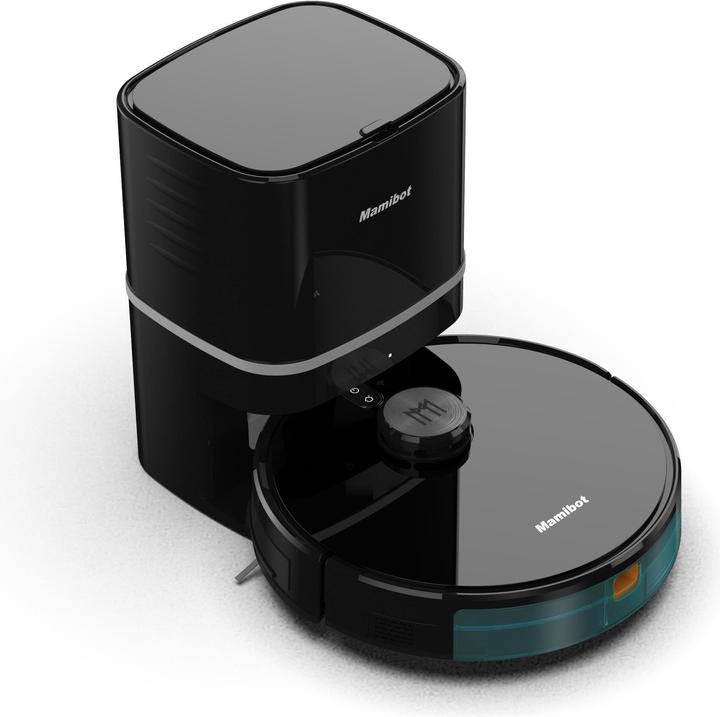 Actual product image Mamibot Vacuum Cleaner - Robot ExVac890 Glory with Automatic Vacuum Cleaner, Black (Robot vacuum)