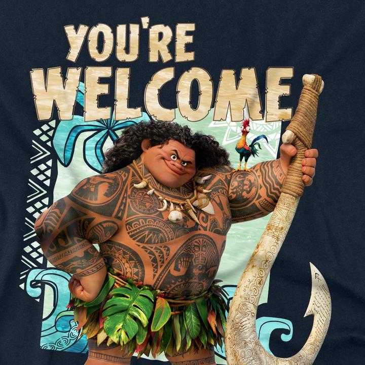 Immagine prodotto Moana You're Welcome Maglietta Maui Adulto Unisex (XL)
