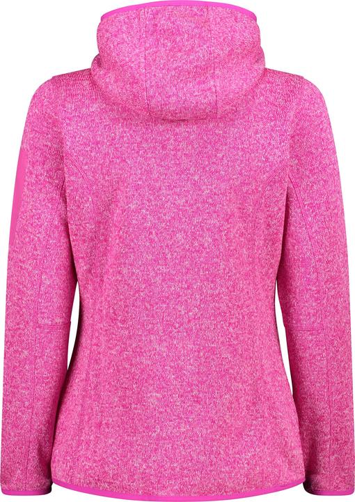 Actual product image CMP Campagnolo Women's Jacket Fix Hood Jacquard Knitted 3H19826 (44)