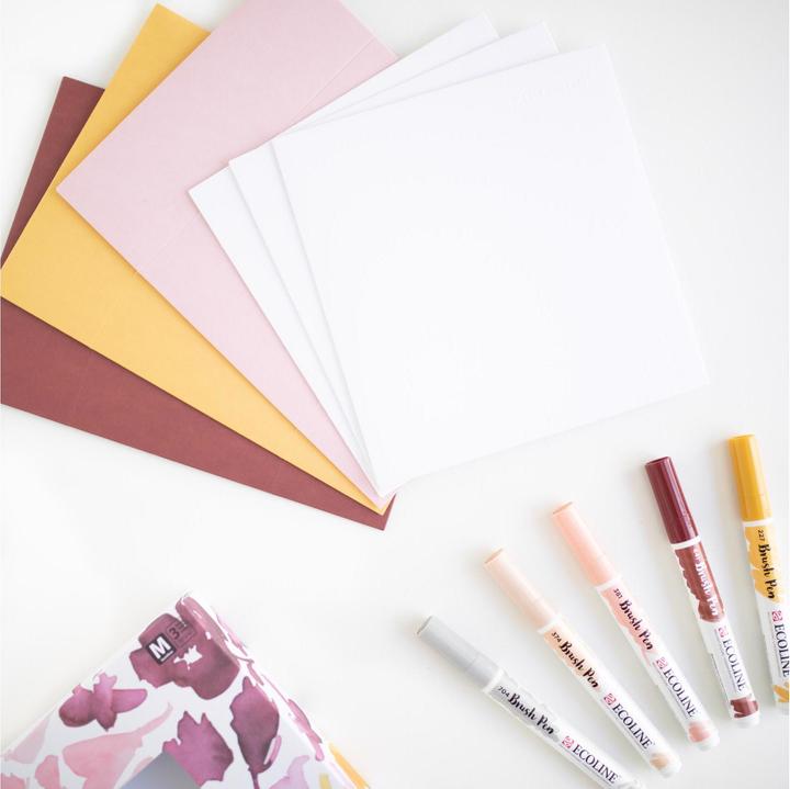 Immagine prodotto Talens Brushpen Ecoline set di 5 box colore donna inferno (Multicolore, 3 x)