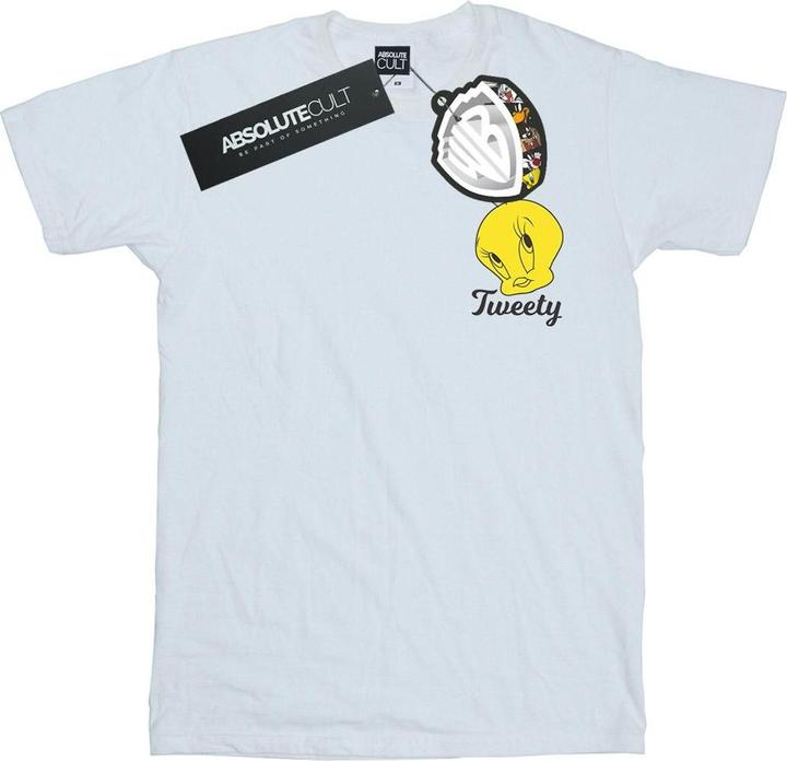 Immagine prodotto Looney Tunes Tweety Pie Head Maglietta Uomo (L)