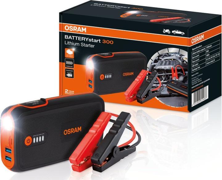 Immagine prodotto Osram BatteryStart 300 (1500 A, 13000 mAh)