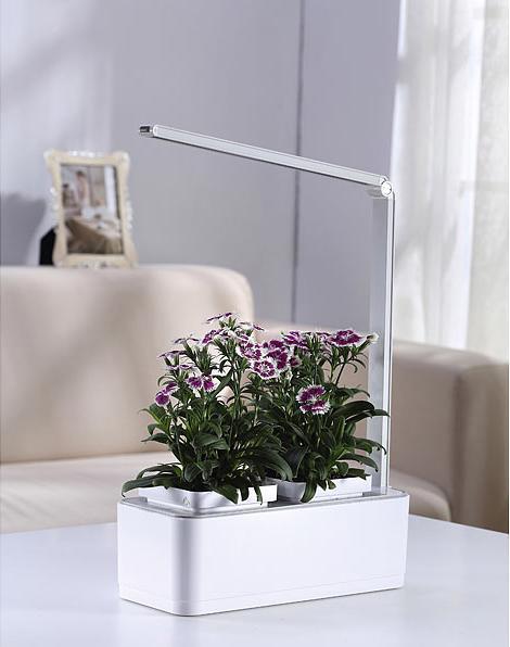 Image du produit Carlo Milano Kit de 2 systèmes intelligents de culture de plantes, LEDs, minuterie, 1,5 L