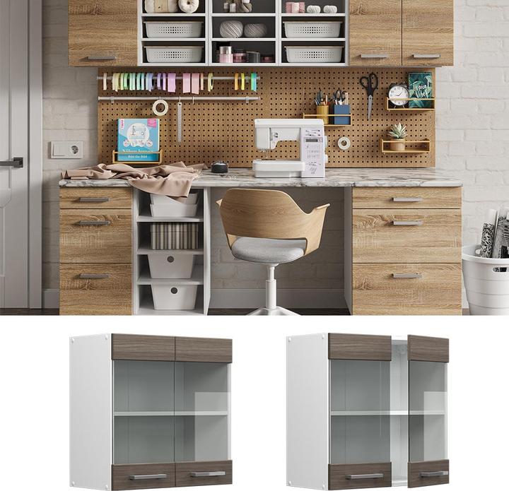 Actual product image Vicco Hängeschrank R-Line (60 x 60 x 31 cm)