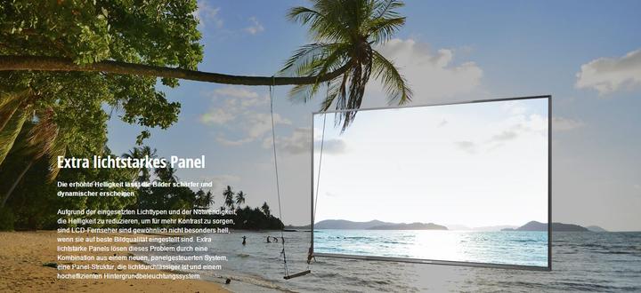 Actual product image Panasonic Tx-40cxw704 (40", 4K)