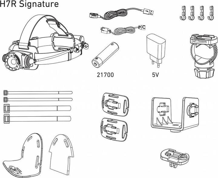 Image du produit Ledlenser H7R Signature (1200 lm)