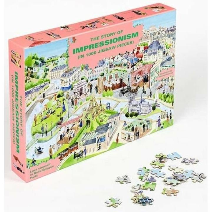 Actual product image The Story of Impressionism (An Art Jigsaw Puzzle) (1000 pieces)