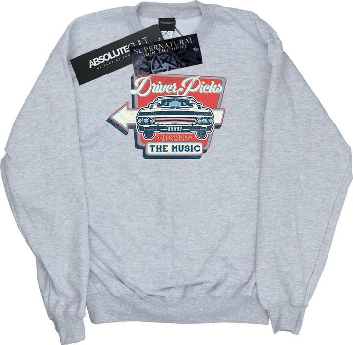 Image du produit Supernatural - Sweat DRIVER PICKS THE MUSIC - Homme (XXL)