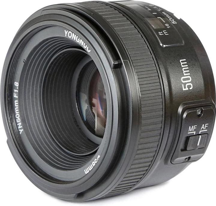 Produktbild Yongnuo Festbrennweite YN 50mm F/1.8 – Nikon F (Nikon F, Vollformat)