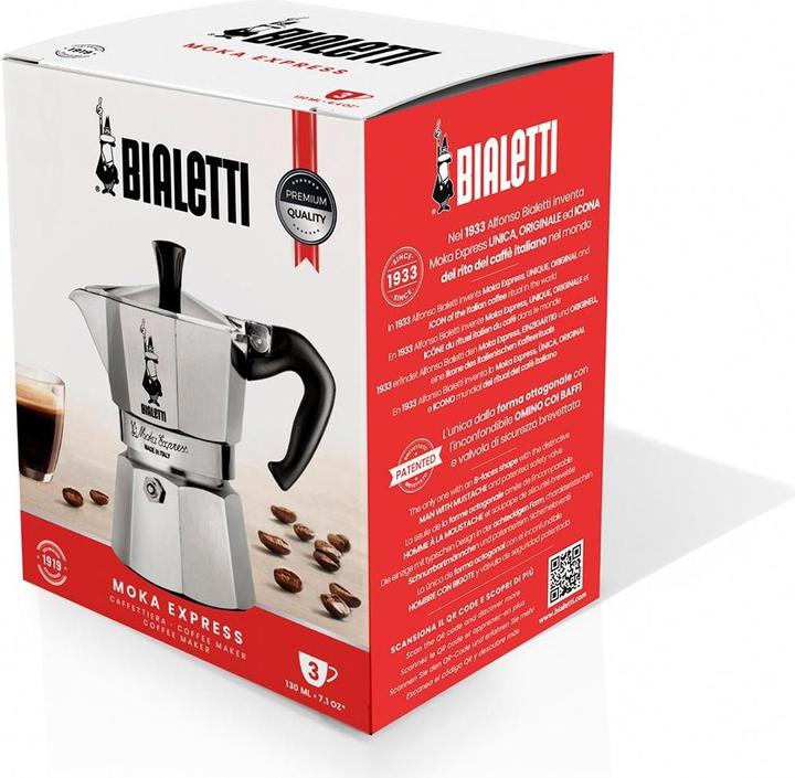 Actual product image Bialetti Moka3 (3 T.)